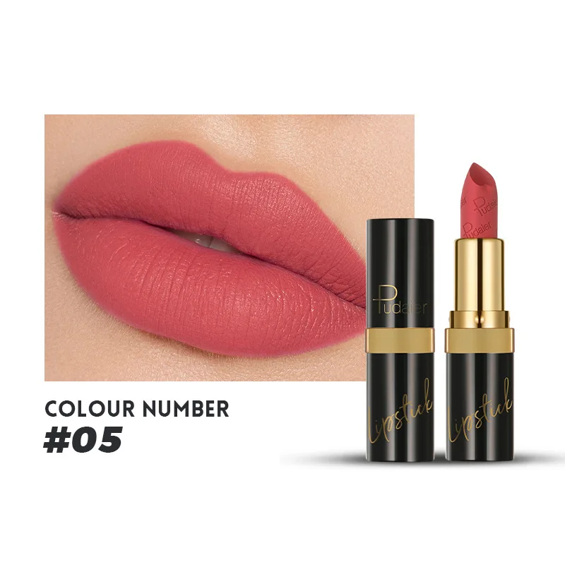 Female Matte Moisturizing Lipstick Moisturizing Velvet Lip Tint Lip Stain for Women and Girl Party Activity