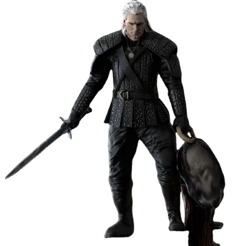 Figura in resina in scala 1/24 90mm Dragon slayer assemblare modello Kit giocattolo statua 3D smontato e non verniciato