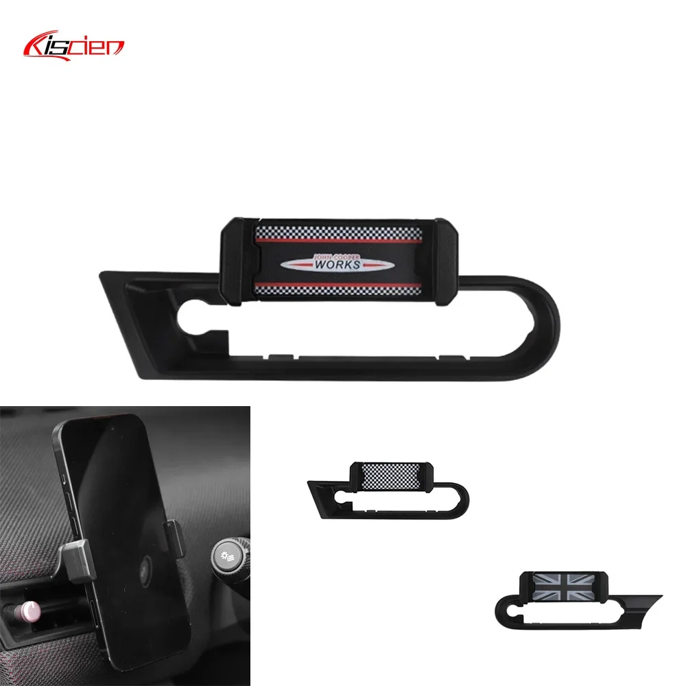 

Car Air Outlet Mobile Phone Bracket Cellphone Holder Interior Accessories Freely Rotating Stand For New MINI Cooper J01 J05 2024