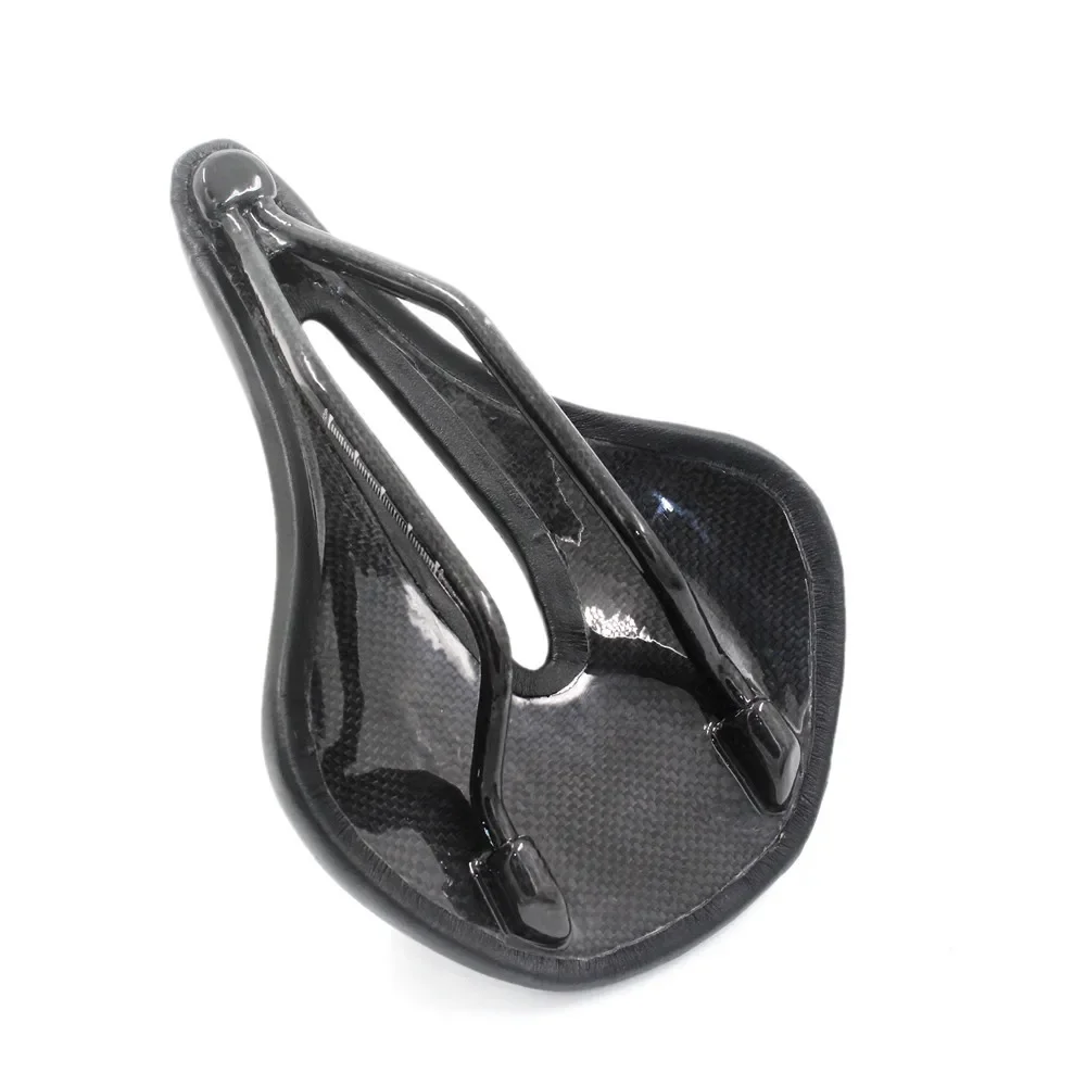 Ultralight Pu+carbon fiber saddle road mtb mountain bike bicycle S addle for man cycling saddle trail comfort races seat 143/155