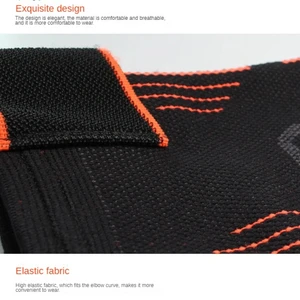 1 pcs fitness bandage elbow strap compression bracket for tendonitis sneakers elbow tennis reduce joint pain protector support 11 Main sales elbow Bodybuilding - №9