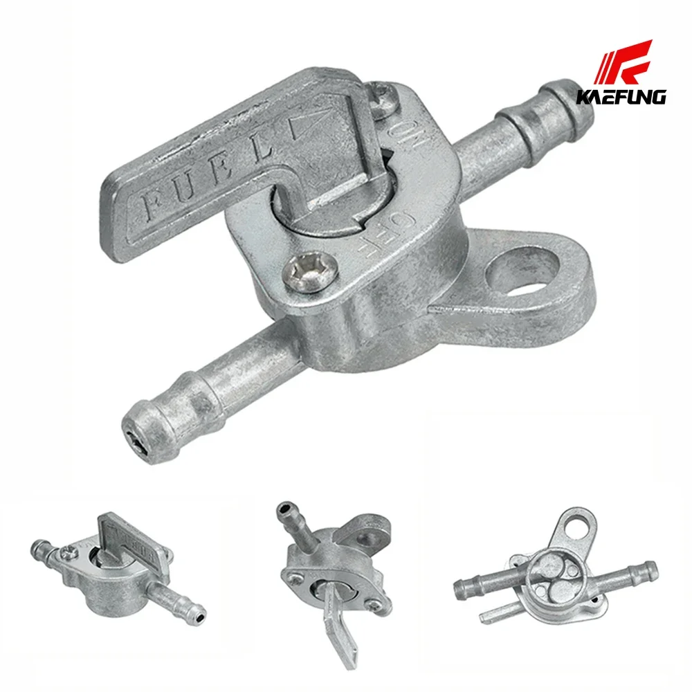 In-line Fuel Tap Switch Petrol Gas Fuel Tank Valve Petcock Gasoline Fuel Tank Switch For Cross-country ATV Motorcycle Moped