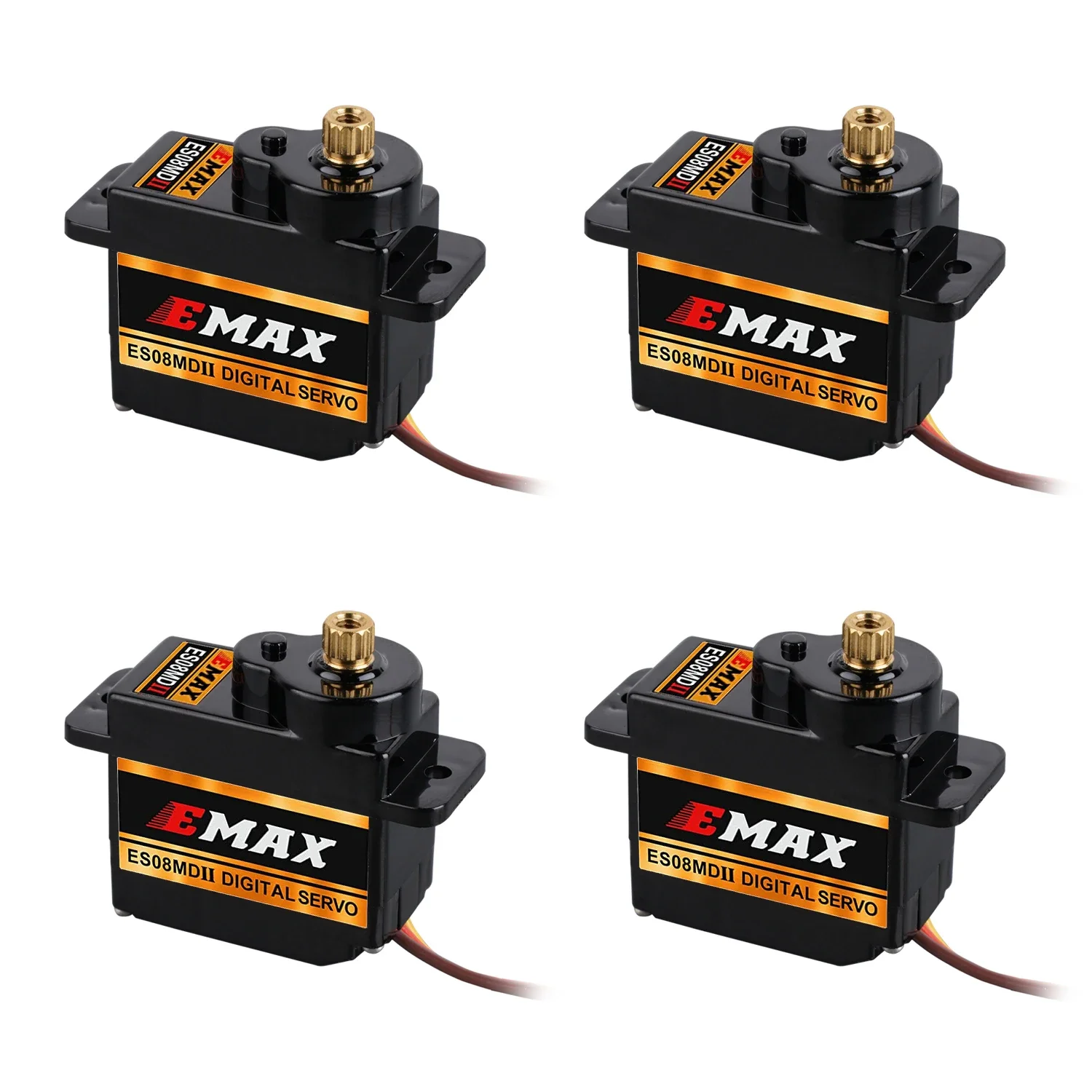 EMAX ES08MD II Mini Metal Digitale Servo 13g voor RC Modelvliegtuig Hoge Snelheid Mini Metal Gear voor FPV RC Vliegtuig Vaste Vleugel Cadeau