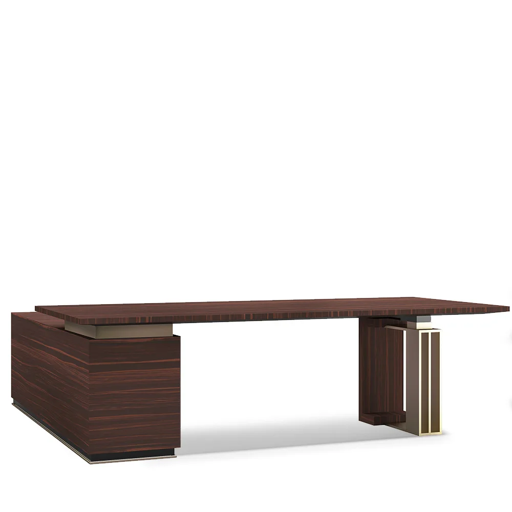 Painted boss table light luxury desk simple model room study computer table