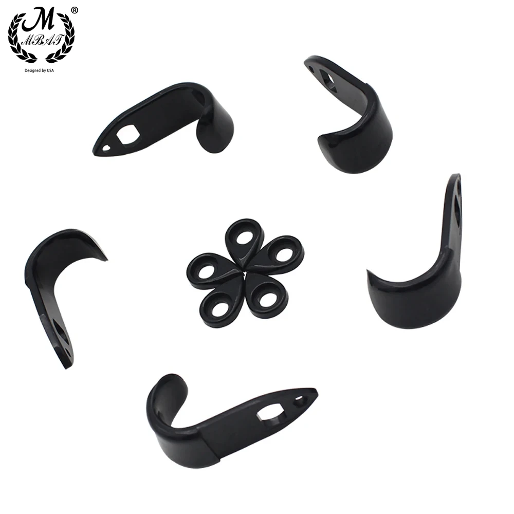 5 Buah/Set Pegangan Jari ABS Sandaran Jempol Saksofon untuk Bagian Alat Musik Alto Tenor Soprano Sax