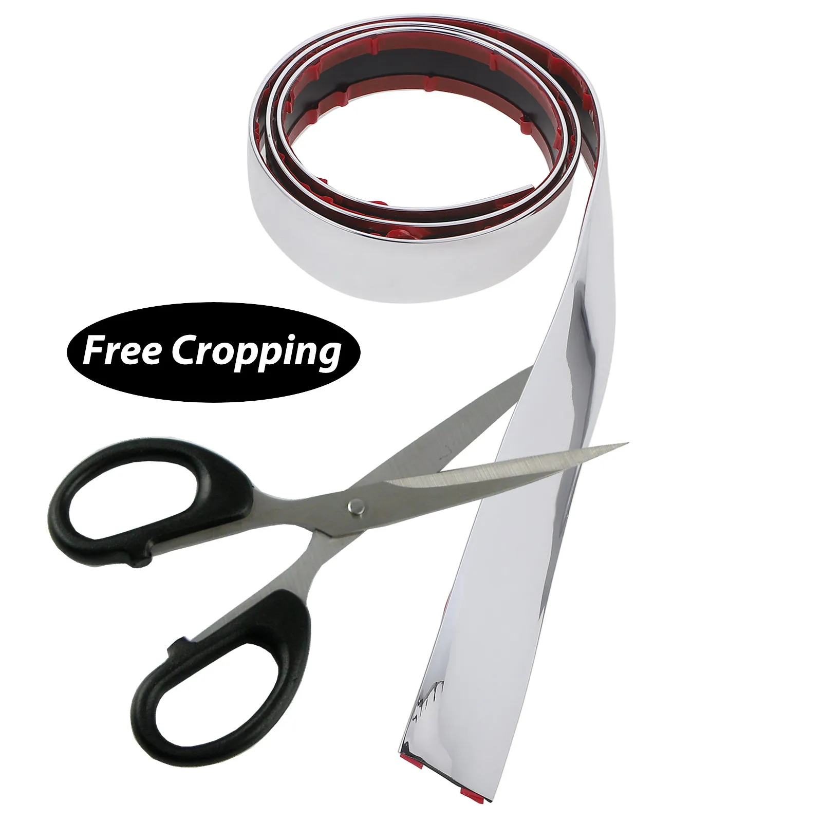 Waterproof Self-Adhesive Wall Trim Roll – Flexible Edge Trim for Furniture, Office Decor & Grout Lines