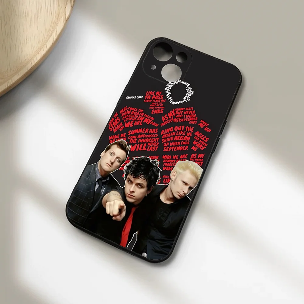 Green Day Rock Band Phone Case For Iphone 15 11 13 14 15 16 Pro Max 7 8 Plus X Xr Xs Max Se2020 12mini Cover Case