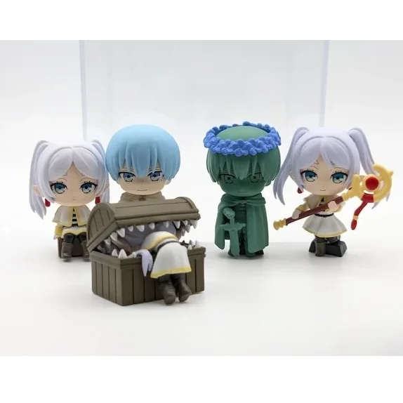 BANDAI Original Frieren at the Funeral Anime Himmel 5cm Small Figure Gashapon Caspule Toys Gift In Stock