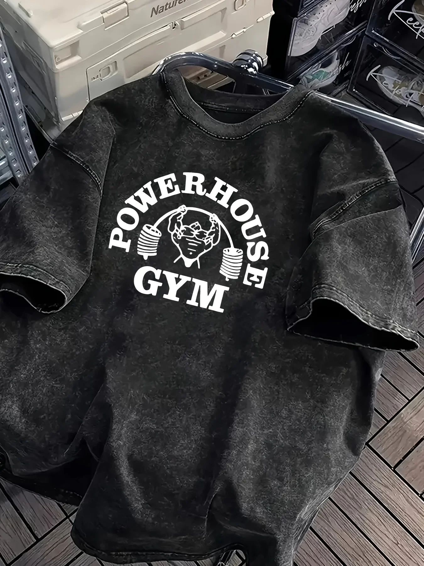 الرجعية غسلها الغوريلا العالم رياضة طباعة 100% القطن الرجال النساء تي شيرت الصيف الخريف اليومية الرياضة في الهواء الطلق عادية الشارع قصيرة الأكمام #4