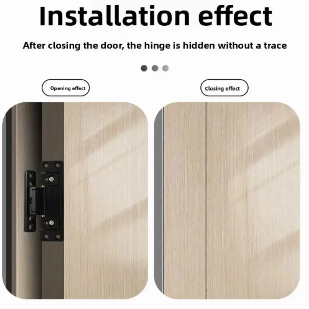 

Регулируемые мебельные петли из цинкового сплава, невидимый дизайн, устойчивые к ржавчине, скрытые дверные петли с регулируемым механизмом