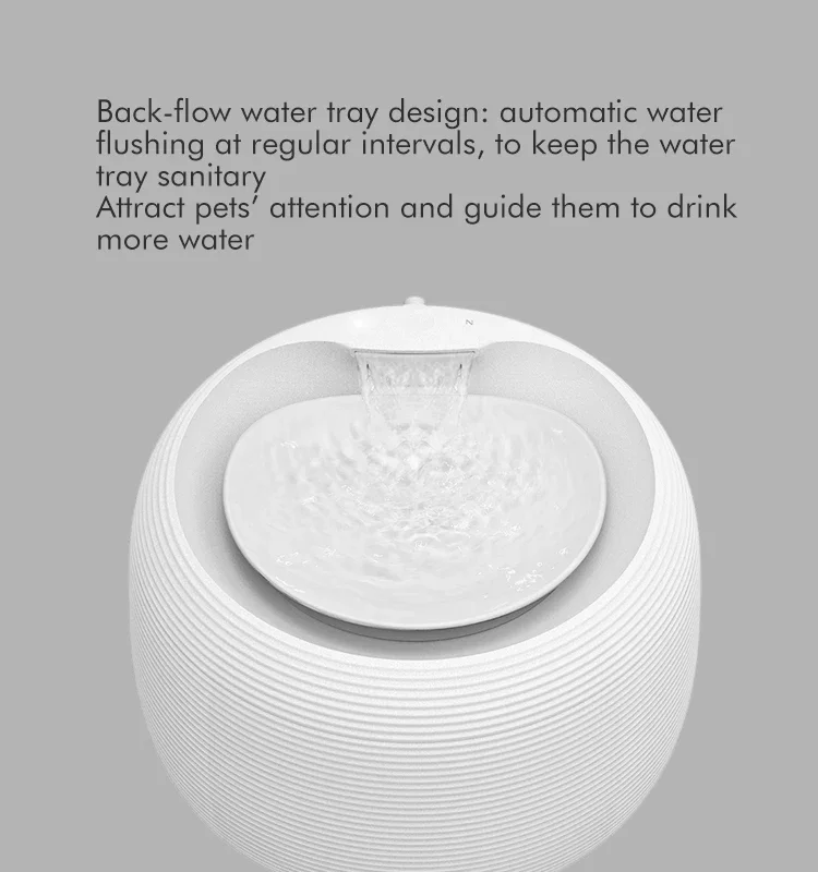 Cat Water Dispenser Filter included Dog Cat Automatic water feeder 2.5L Smart Pet Water Fountain