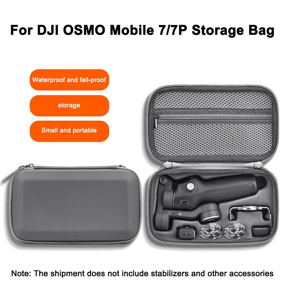 Bolsa de almacenamiento para Dji Osmo Mobile 7/7p, impermeable, a prueba de caídas, para Dji Osmo Mobile 7/7p, bolso portátil A4t0