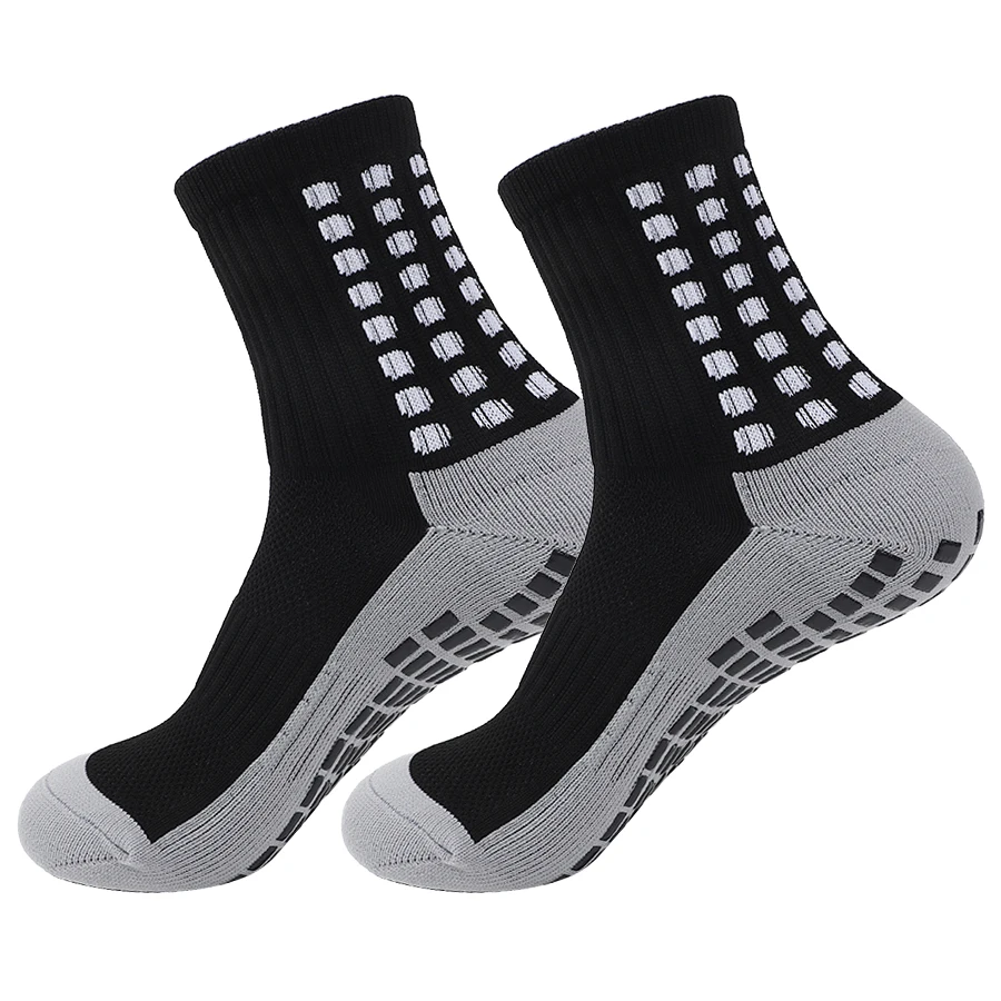 10 Pair/Lot New Football Socks Men Women Sports Socks Non-slip Silicone Bottom Soccer Baseball Socks Outdoor Sport Yoga Socks