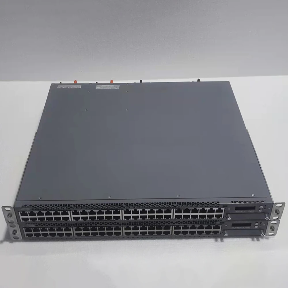 1 peça para juniper 48 gigabit poe + fonte de alimentação interruptor de gerenciamento de rede de três camadas EX4300-48P