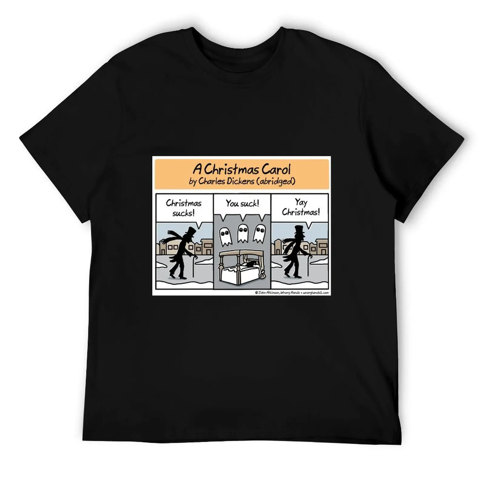 

A Christmas Carol (abridged) T-Shirt man t shirt luxury t shirts designer T-Shirt