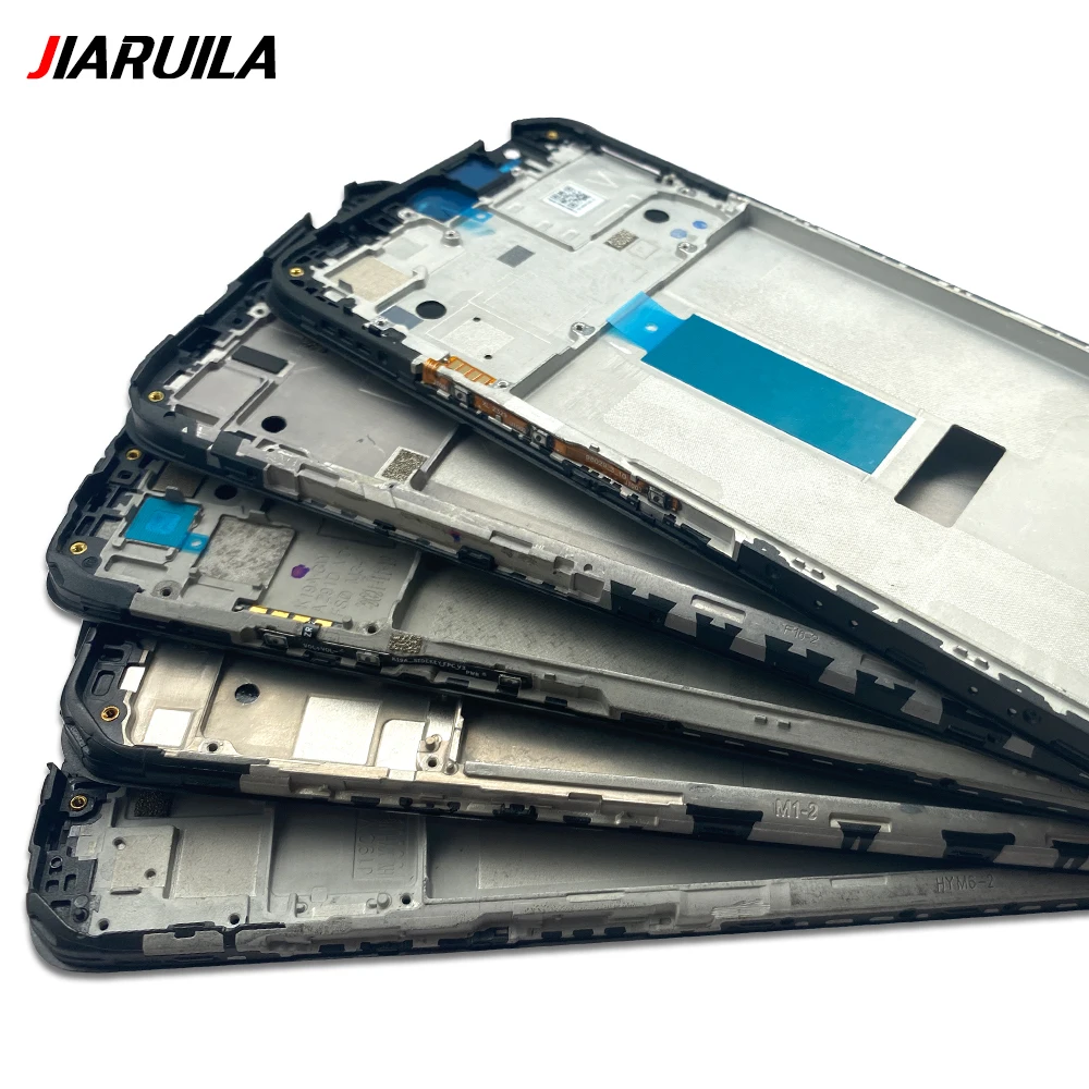 Front Housing Middle Frame LCD Frame Screen Bezel Cover Holder Parts For Redmi 10 10A 10C 7 7A 8 8A 9 9A 9C 9T 12 12C 4G 5G 13C