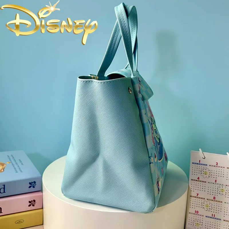 Disney Stitch New Portable Handbag Fashionable Casual Women's Handbag High Quality Storage Women's Bag Waterproof High Quality