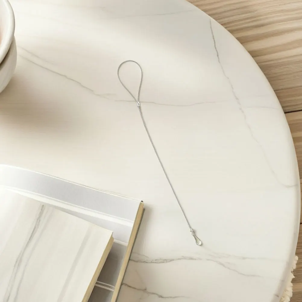 

8Pcs Stainless Steel Adjustable Gate Latch Cable Heavy Duty Pull Cord for Garden Backyard Fence Opener Safety Fall Prevention