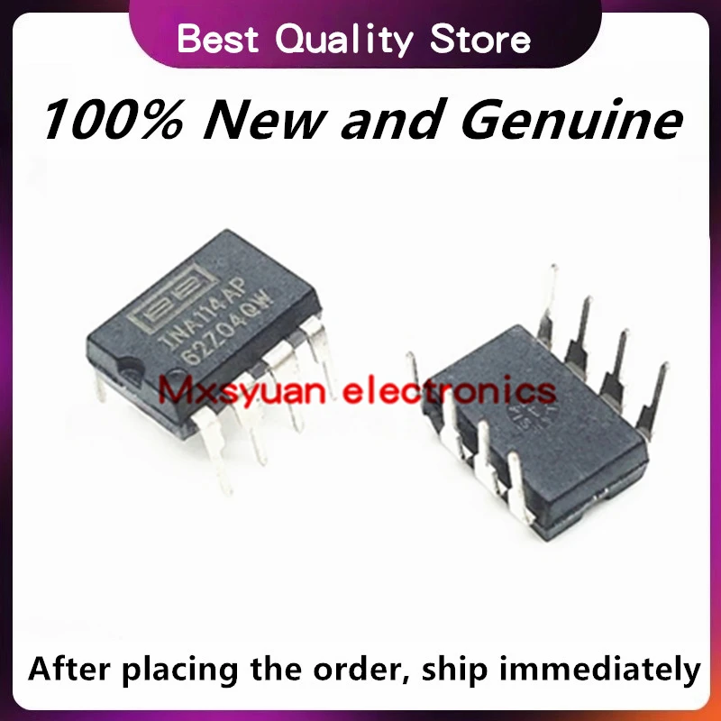 5pcs~20pcs/lot Original INA114AP INA114 DIP8 100% New and Genuine