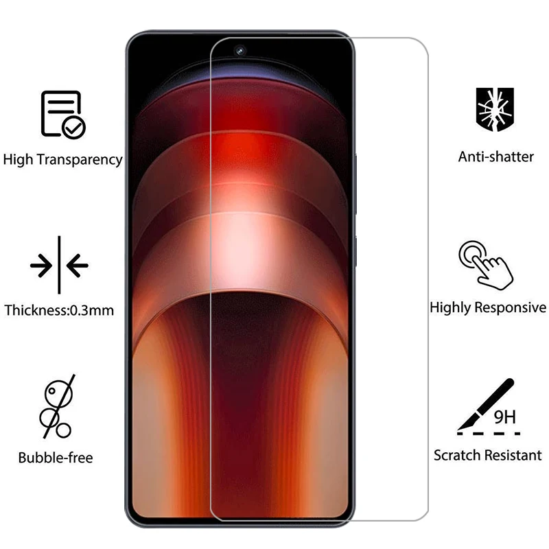 protective tempered glass for vivo iqoo neo9 pro 5g screen protector on iqooneo9 neo 9 9pro neo9pro phone film glas 9h viv iqo