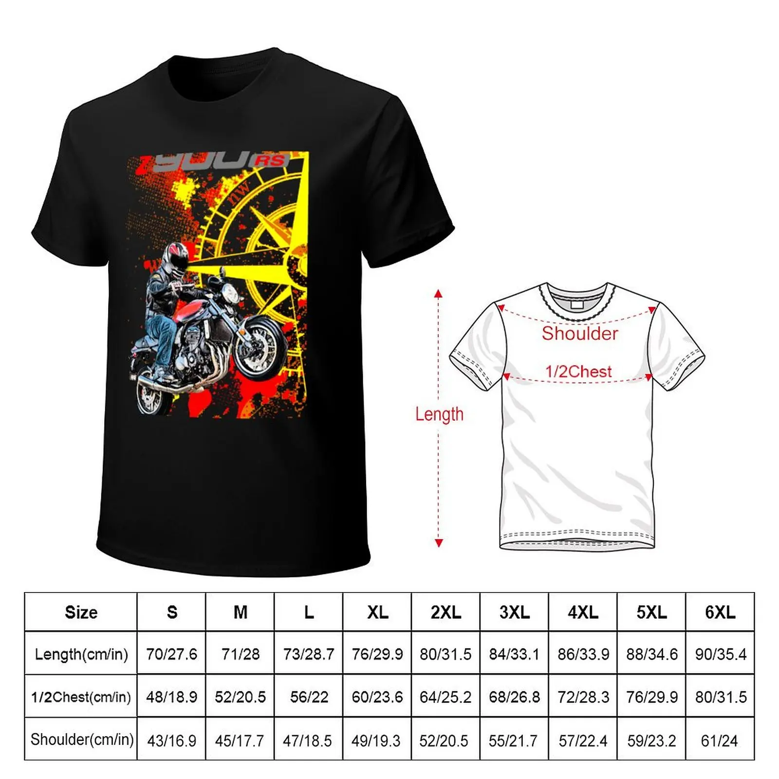 Kawa z 9 RS cafe 900 T-Shirt Blouse sublime kawaii clothes anime clothes t shirt men