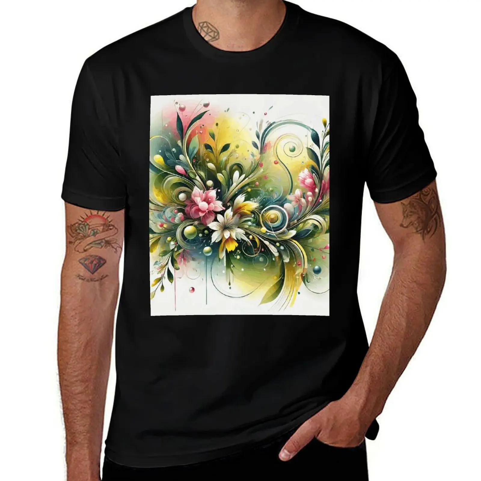 

Spring Awakening T-Shirt Blouse plus size tops quick drying anime t shirts funny t shirts for men
