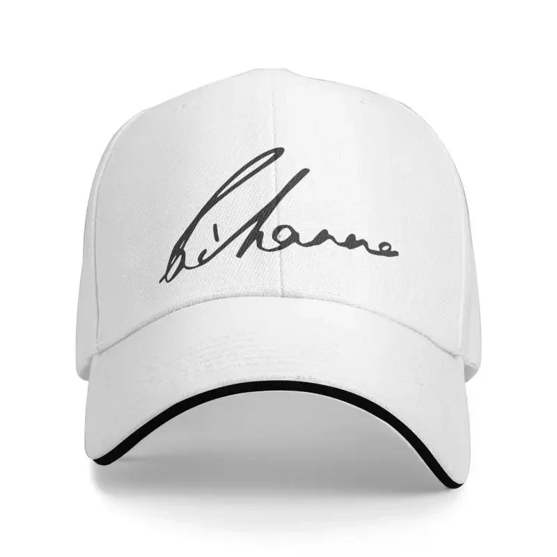 

Классическая бейсболка унисекс Rihannas Signature Pop для взрослых в стиле регги в стиле хип-хоп, регулируемая шляпа для папы для мужчин и женщин, хип-хоп
