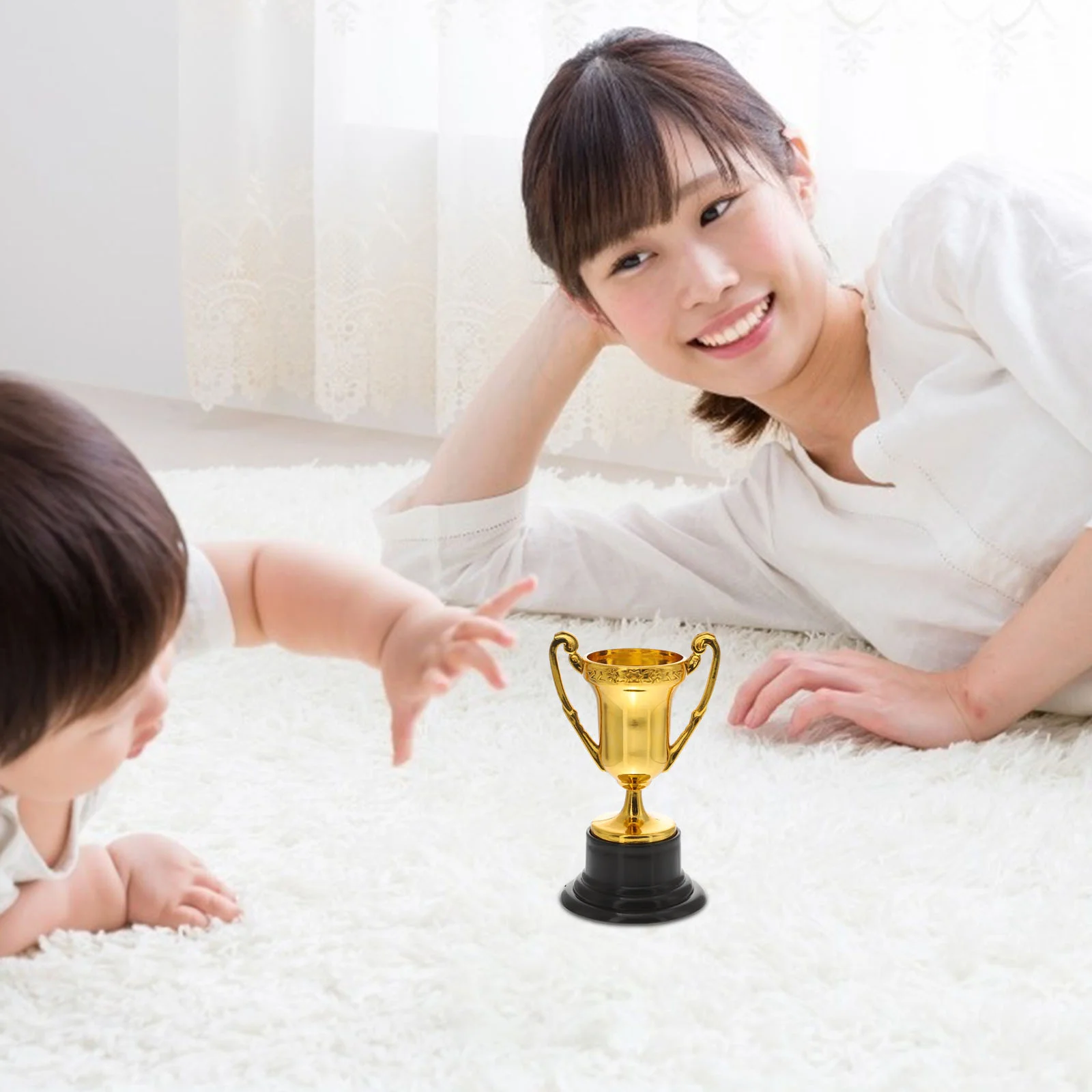 어린이 보상 트로피 플라스틱 경품 컵, 기본 골든 트로피, 어린이 보상 경품 작은 컵, 해방 자 복제품