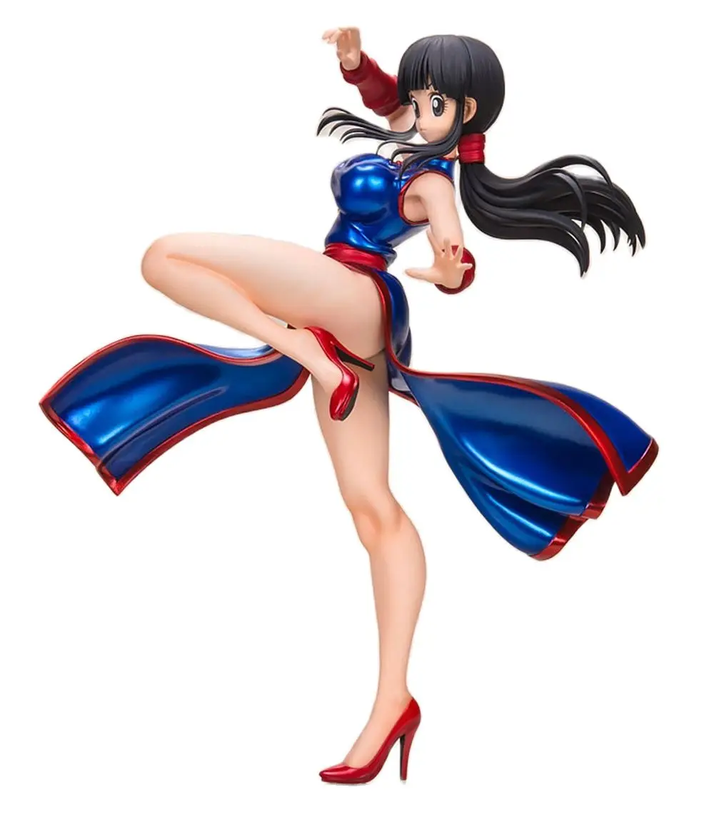 Anime Dragon Ball Gals-vestido Chichi China Ver. Figura de acción de PVC completa, estatua de Manga, modelo coleccionable, juguetes, muñeca, regalos, 20cm