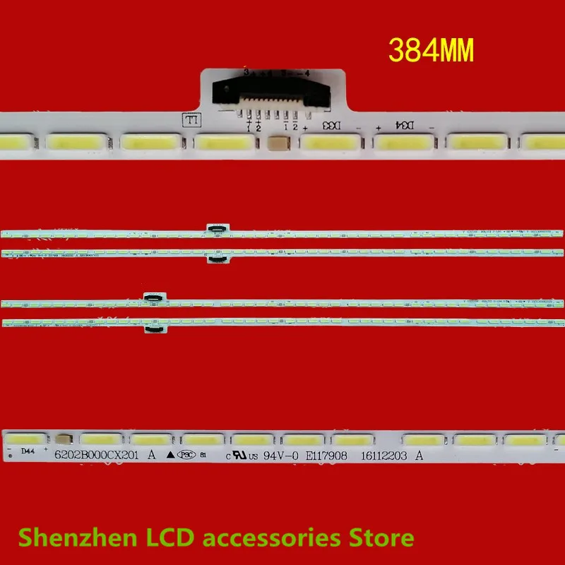 FOR  Sharp　LCD-70TX85A 70SU766A　Light bar　 70MY8008A V700DJ1-KS6   LED backlight strip 44LED  384MM  100%NEW