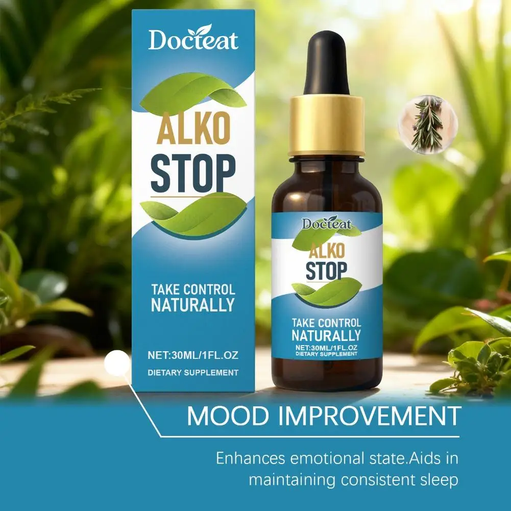 30ml Natürliche Kräuter-Tropfen mit Mutterkraut, Thymian und Kornblume für Tägliches Wohlbefinden und Schlafunterstützung, Tragbares Flüssigpräparat – Detail 10