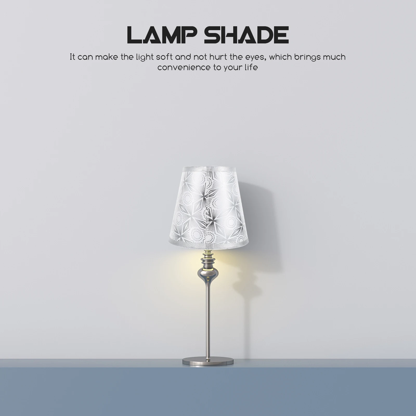 

1Pcs Simple Cloth Lampshade Creative Home Light Cover Wall Ceiling Light Pendant Shade Home Lampshade Lamp Shade