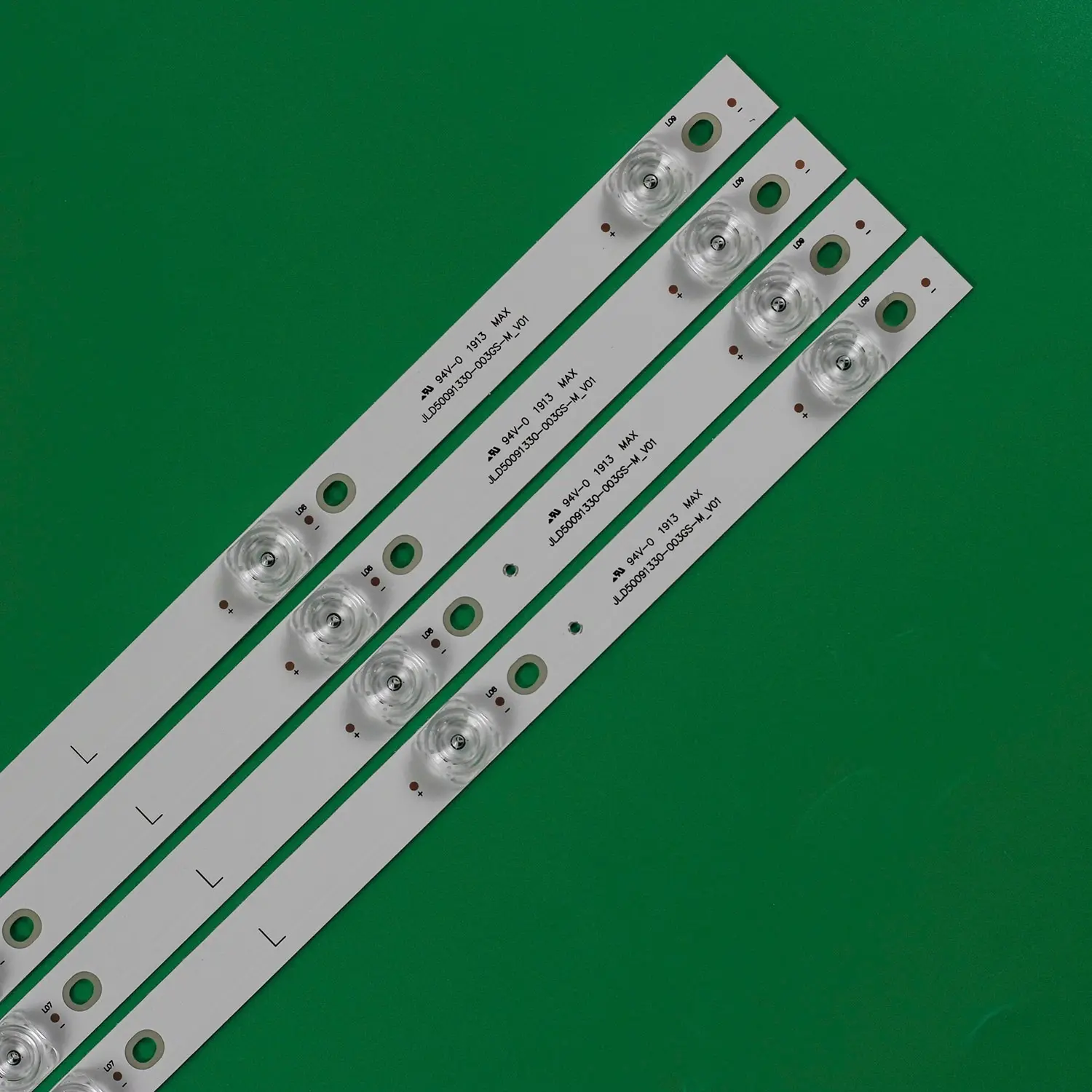 شريط إضاءة خلفي LED 9 مصباح للتلفزيون 50 بوصة H50A6140 LB50095 50R6040E JL.D 50091330 -003ES-M_V01 CRH-BK50S1U51S3030T 040979 ز