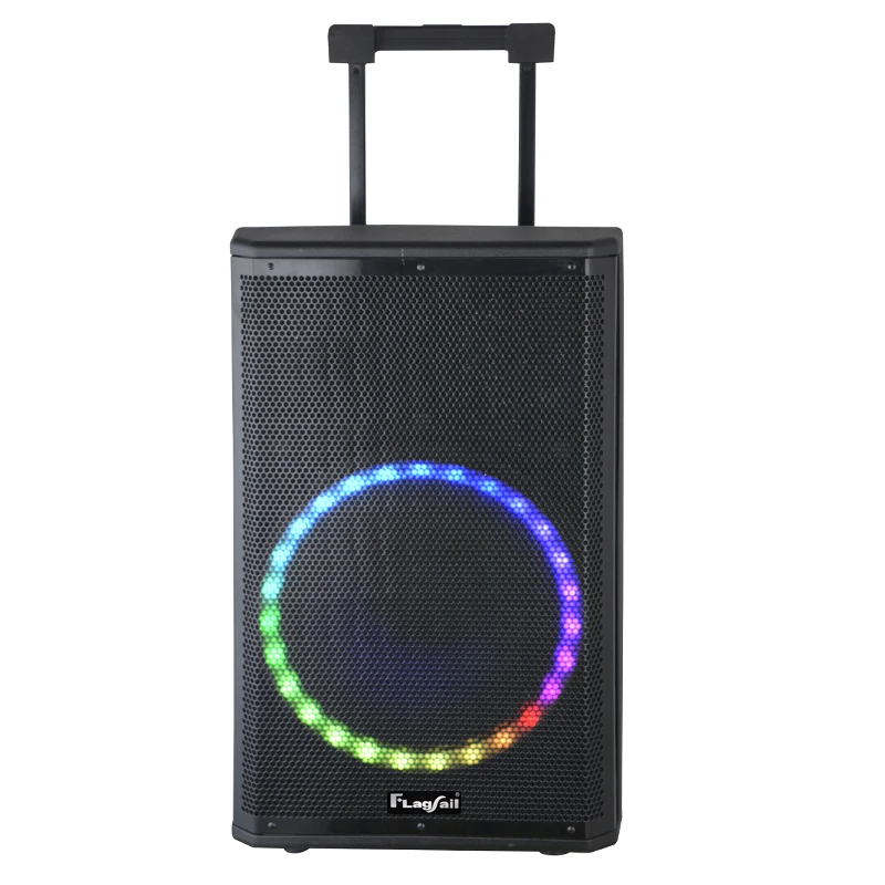 80w  super power multimedia wireless mic USB/SD/TF/BT/FM speakers