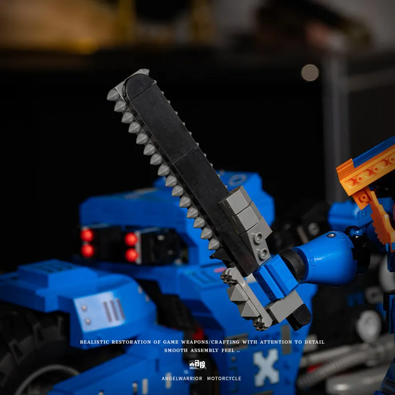 EM ESTOQUE Blocos de Montagem de Motocicleta Técnicos MOC, Modelos de Robôs, Brinquedos DIY para Meninos, Conjunto de Presentes de Natal