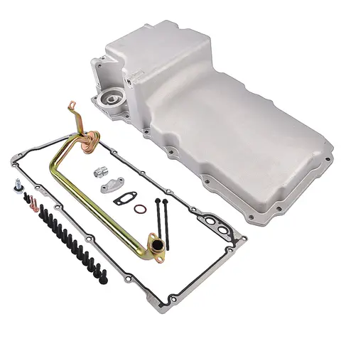 AP02 302-1 LS Swap Retrofit Oil Pan Kit Replacement for 1955-1987 GM LS1 LS6 LS2 LS3 LS6 LSX 4.8L, 5.3L, 5.7L, 6.0L, 6.2L Engine