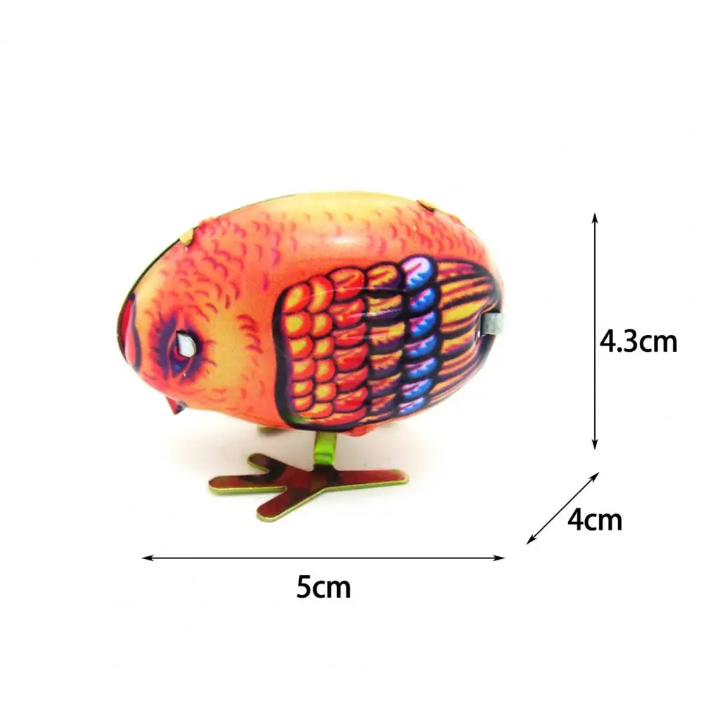 Juguete interactivo sin batería para niño y niña, juguete bonito e interesante de arranque de pollo, sin batería, 1 unidad