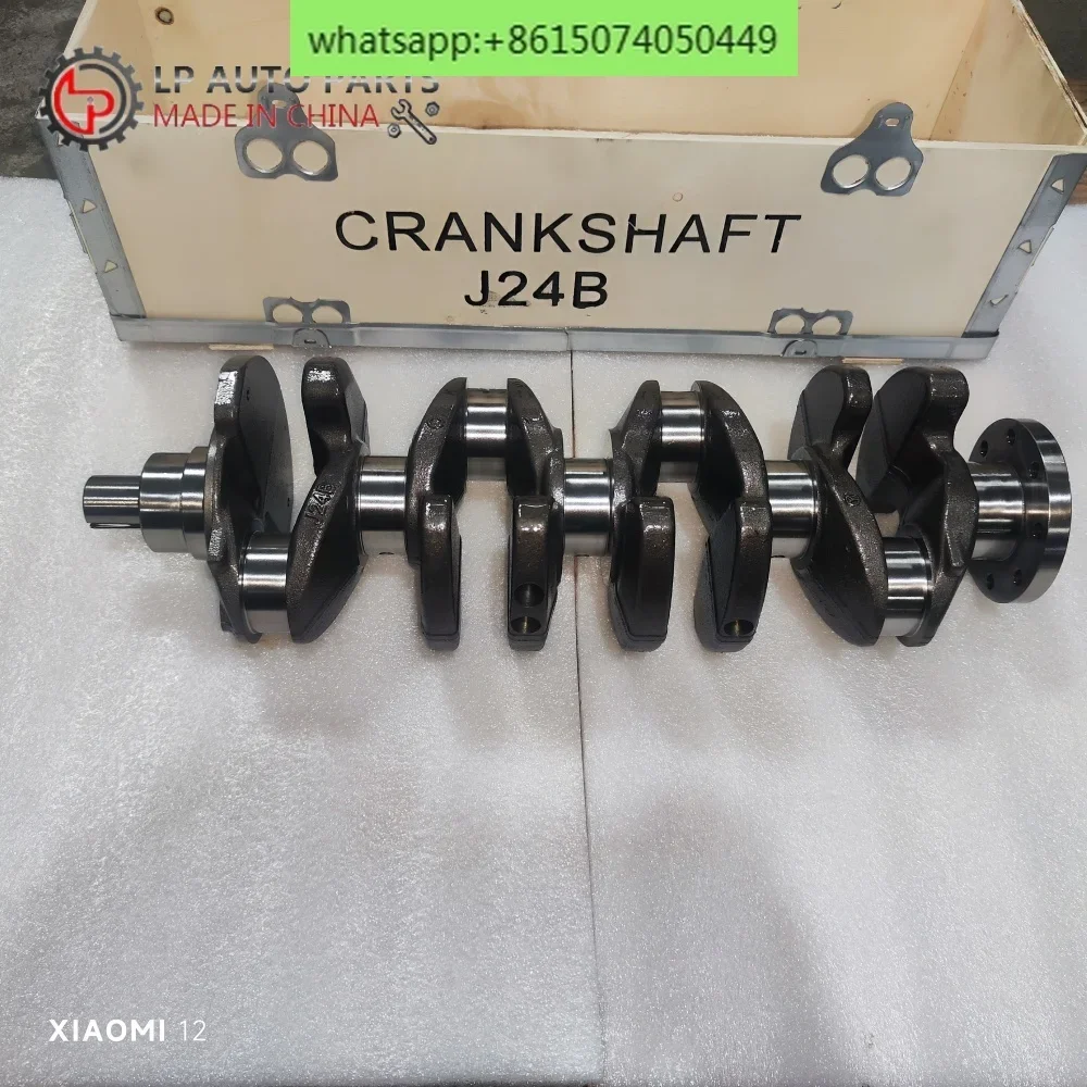 Grand Vitara JB424 JB424W SZ 2.4 Spare Parts 12220-78K00 J24B Engine Crankshaft