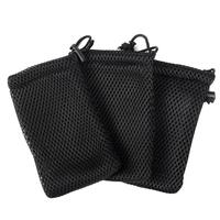 1pcs Multi Purpose Portable Nylon Mesh Drawstring Storage Pouch Bag Travel Outdoor Activity Pouch for Digital Products