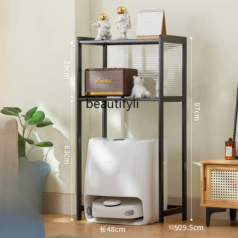 Sweeping Robot Storage Rack Storage Rack Living Room Bathroom Floor Multi-Layer Storage Rack