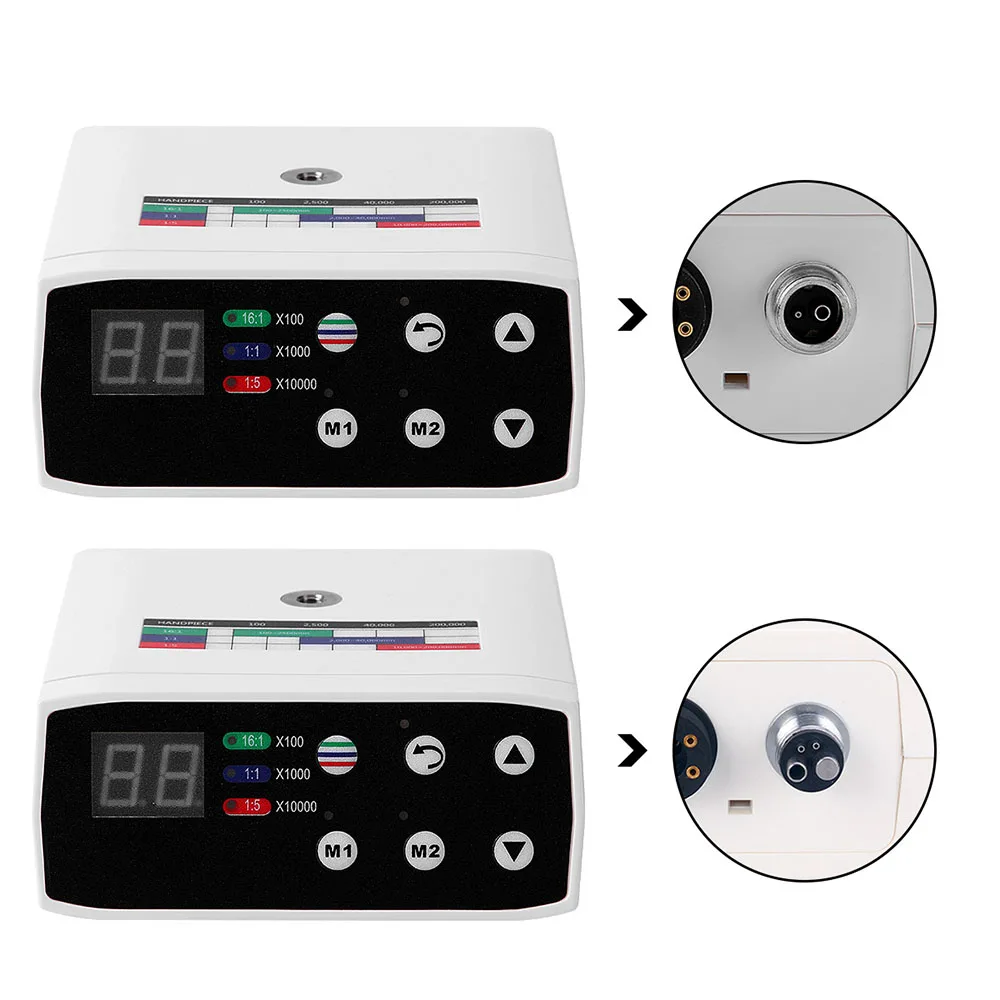 AZDDENT Dental LED Brushless Electric Micro Motor 1:1/1:5/16:1 Internal Spray Max 40,000rpm Rotation Dentistry Instrument