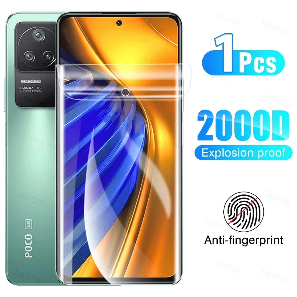 Żel wodny folia do Xiaomi Poco M4 Pro 5G M5 M5s M3 M2 hydrożel Film dla Poco M5 M4 M3 M2Pro folia zabezpieczająca ekran bezpieczeństwa