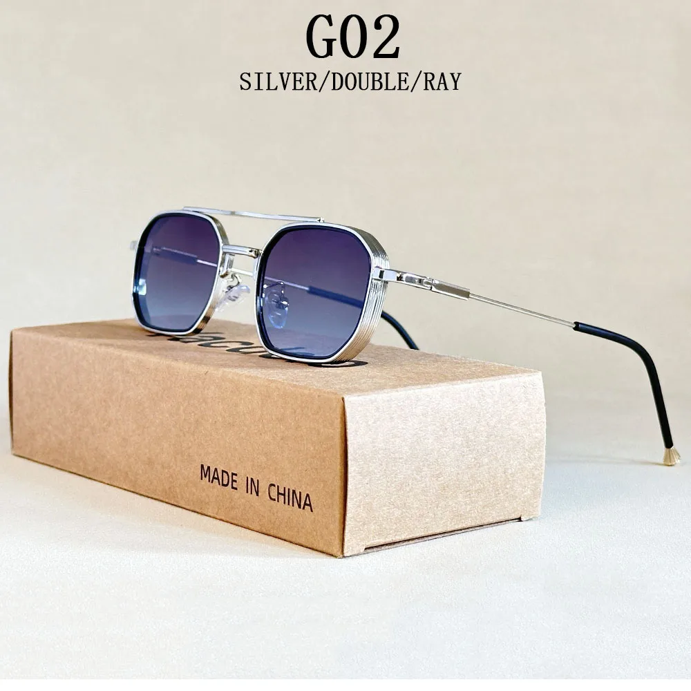 Fashion Square Sunglasses Women Trendy Vintage Glasses Luxury Sunglass Men Dropshipping Lunette Soleil Femme Zonnebrillen Dames – Detail 5