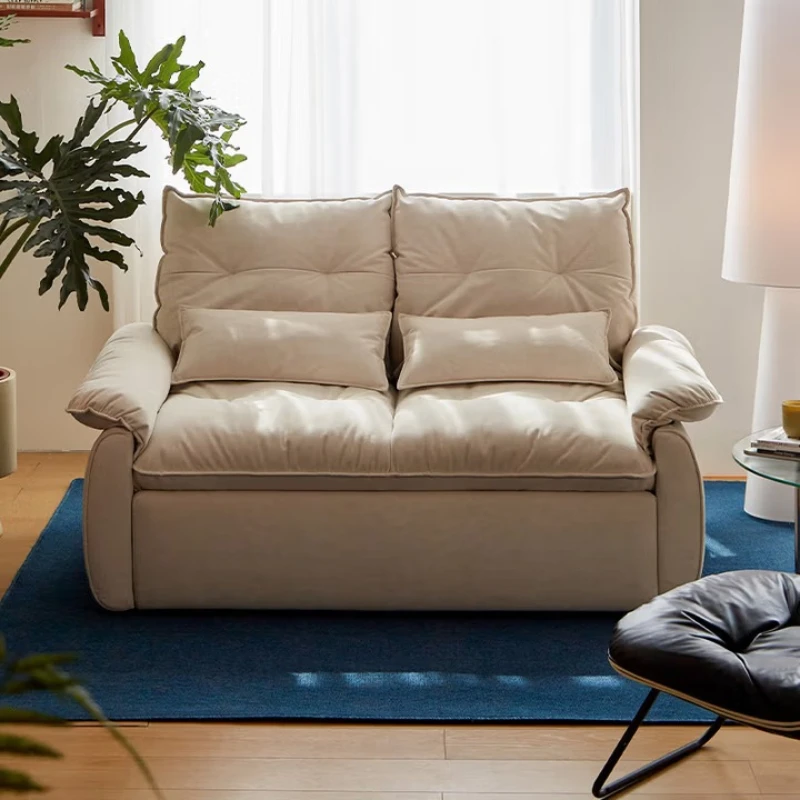 

Removable and washable sofa bed folding dual-purpose double retractable multi-functional small apartment