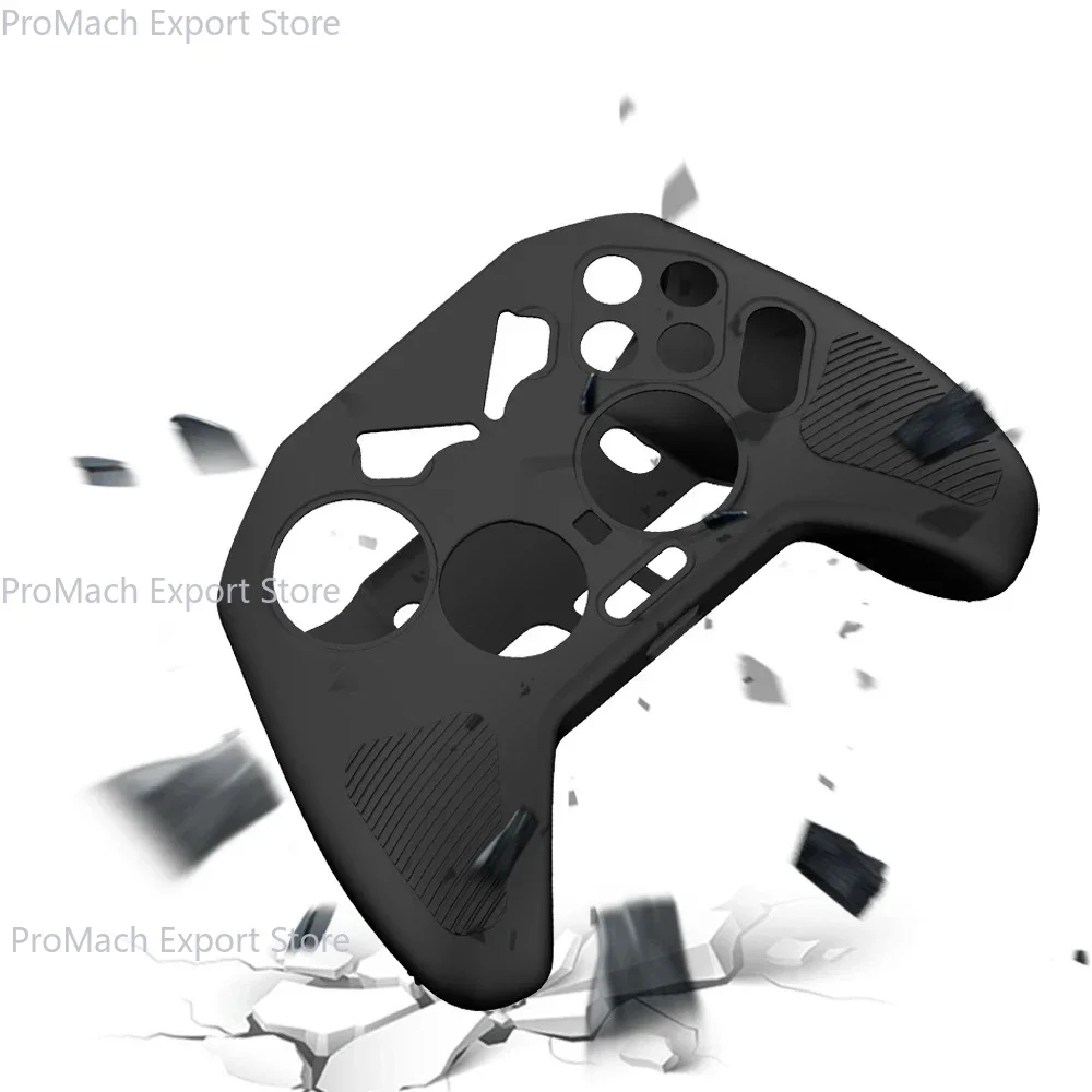 حافظة من السيليكون لهاتف FLYDIGI Vader 4 Pro / Flydigi APEX 4 غطاء حماية لوحدة التحكم في الألعاب مضاد للسقوط والغبار حافظة جلدية ناعمة