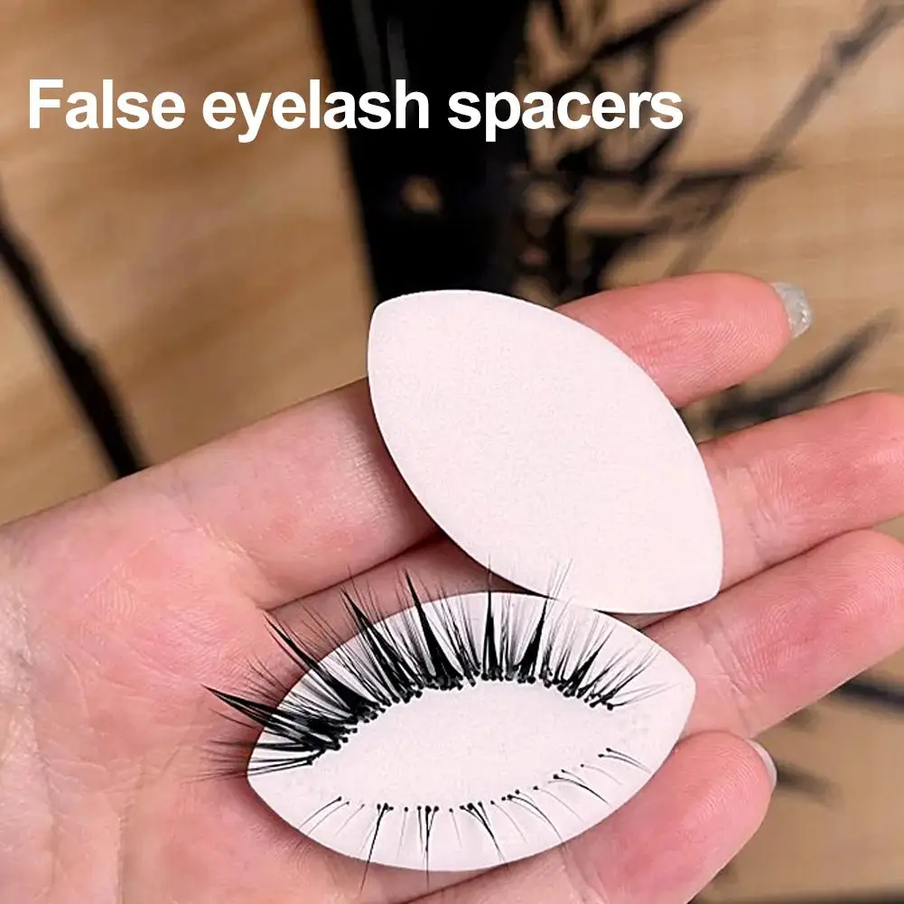 Zachte Spons Valse Wimper Pads Lash Sponzen Voor Praktijk Beginner Lash Kaart Wimper Extension Beginners Levert Kit E7H7