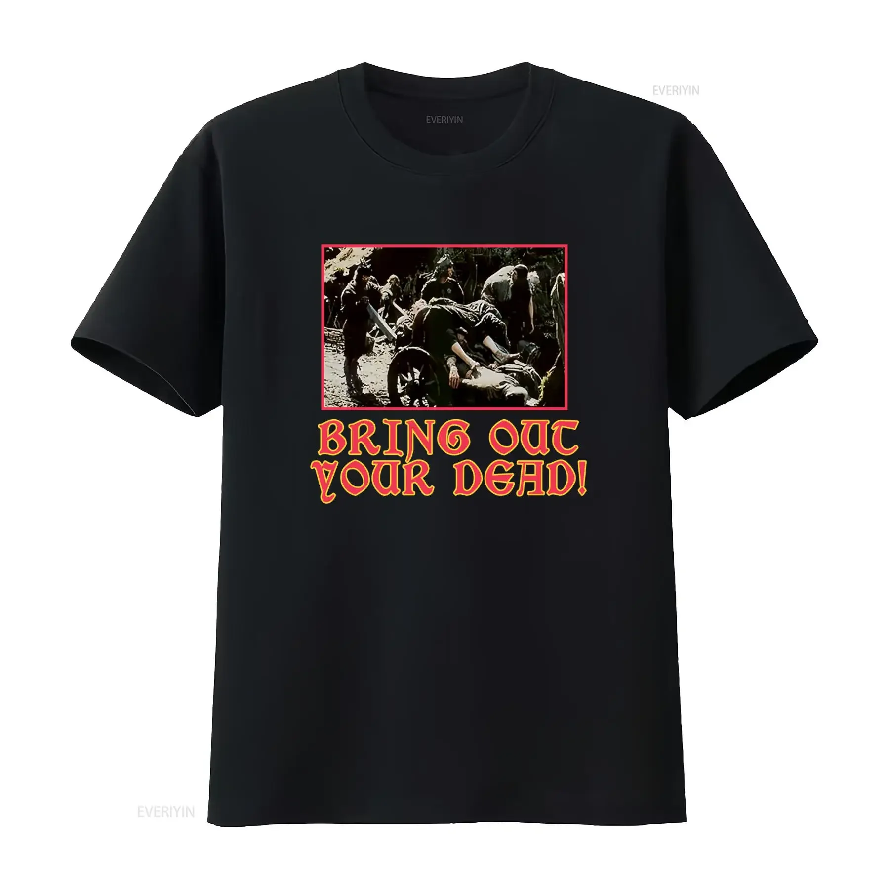 Vintage 2000 Monty Python The Holy Grail Bring Out Your Dead T Shirt Size XL vintage Washed Slightly Top For Everyday Wear
