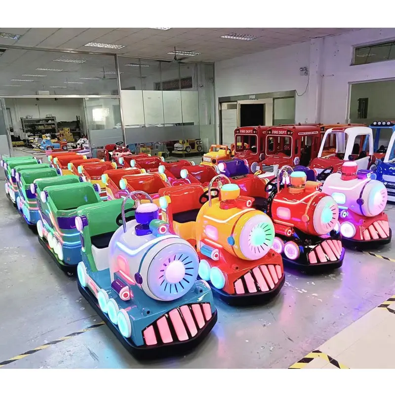 Luxury Mall Amusement Park Kids Indoor Tourist Train Set Mini Kids Electric Trackless Train for Shopping Centers and Mallspromot
