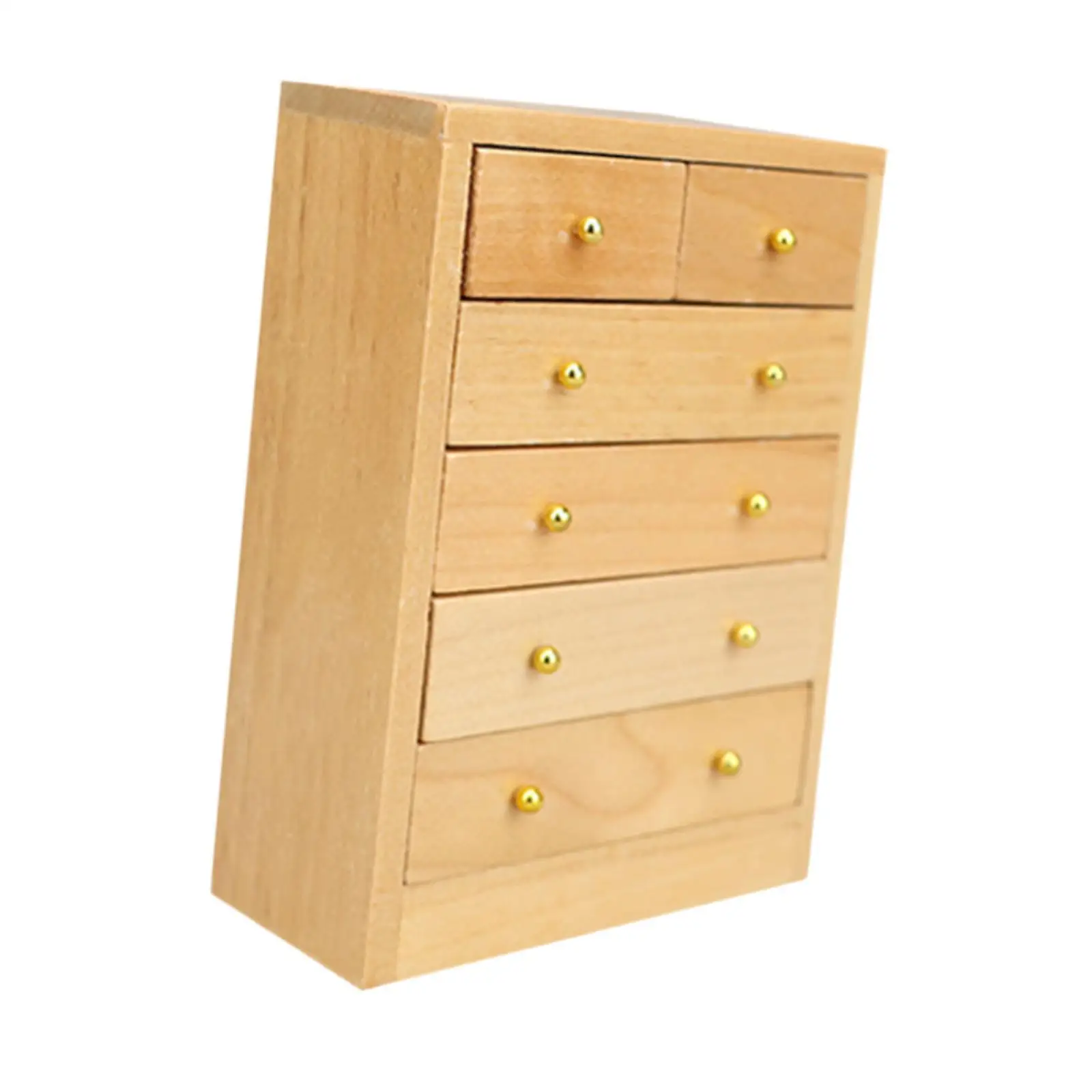 

Organizer Cabinet Artificial Model Cabinet for Bedroom Dollhouse Living