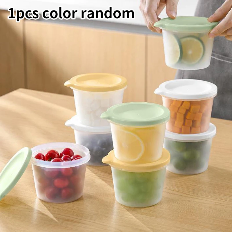 

Reusable Sealed Fruit Preservation Box Sauce Box Milk Shake Storage Tank Kitchen Refrigerator Sealed Fresh-Keeping Box